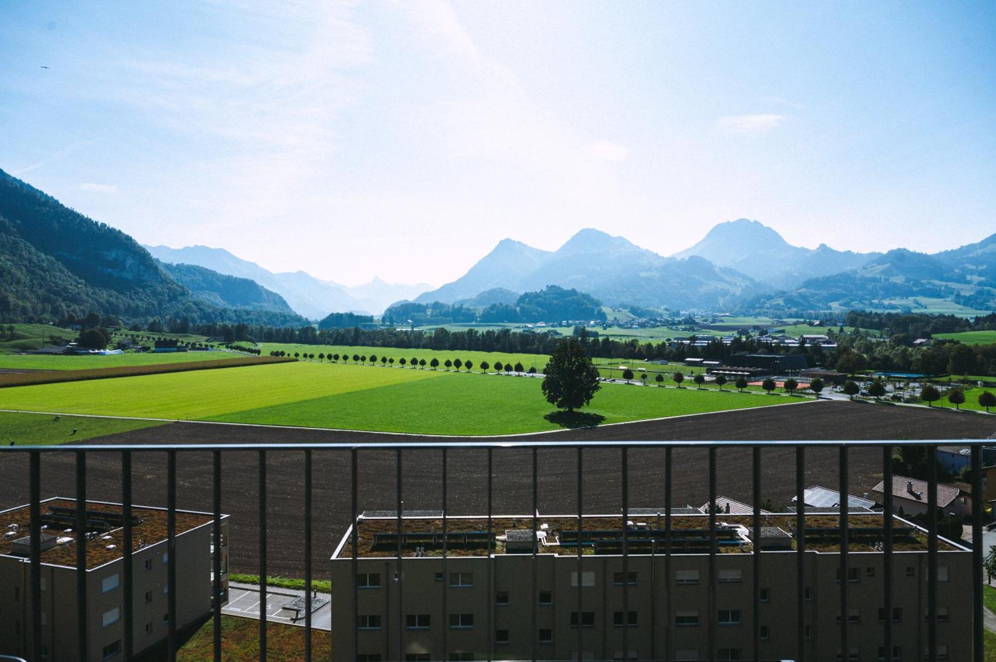 Hotel Les Montagnards Broc Zewnętrze zdjęcie